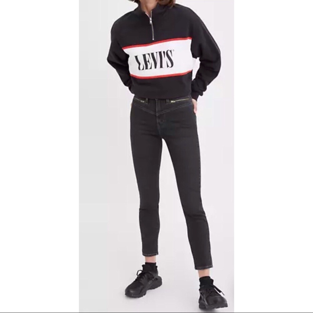 Levi’s 721 HighRise Skinny Ankle Black Jeans